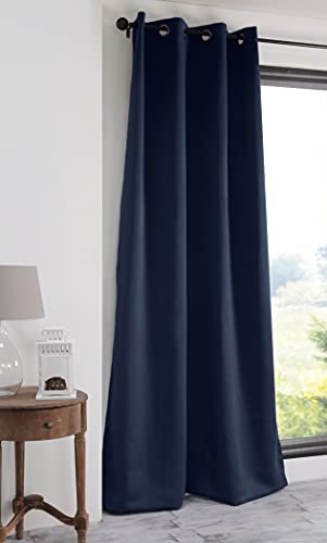 Lovely Casa Vorhang, Modell Notte, 135 x 250 cm, 100% Polyester von Lovely Casa