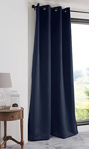 Lovely Casa Vorhang, Modell Notte, 140 x 280 cm, 100% Polyester von Stof