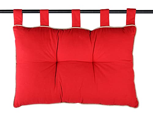 Lovely Casa t41490041 Duo Kopf Bett Baumwolle rot/Leinen 45 x 70 cm von Lovely Casa