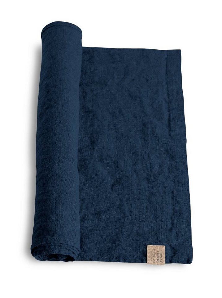 Lovely Linen Tischdecke Lovely Tischläufer Leinen midnight blue (1 Stück) von Lovely Linen