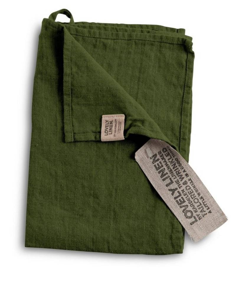 Lovely Linen Platzset Linen Lovely Platzset Leinen jeep green (1 Stück), LOVELY 35X50 JEEP GREEN L19xB13,5xH2 CM von Lovely Linen
