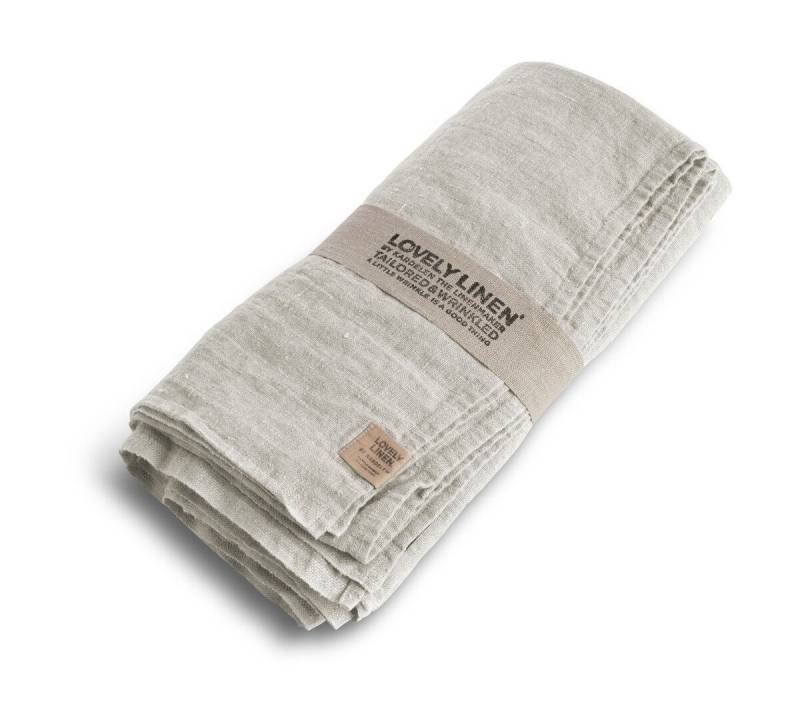 Tischdecke 145x250 cm Lovely Light Grey von Lovely Linen