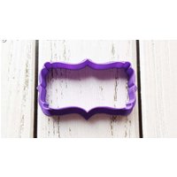 Cookie Plate Cutter-Vintage Rahmen Cutter-3D Gedruckt Cutter/Ausstechform von LovelyCookieCutter