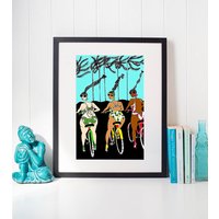 'ride in Your Badeanzügen' - Kunstdruck/Wanddekoration Kunstwand Galeriewand Sommer Fun Art Fahrradfahrer 'ride in Your Badeanzügen' - Kunstdruck/Wanddekoration Kunstwand Galeriewand Sommer Fun Art Fahrradfahrer von LovelyEarthlings