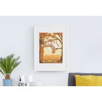 Sonnenblumen-Träume - Kunstdruck von LovelyEarthlings