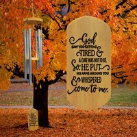 God Saw You Getting Tired, Sympathy Gift, Memory Windspiel, Erinnerung, Trauer Geschenk von LovelyFamilyArtGift