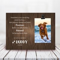 Personalisierter Gedenkrahmen Für Tier, Hund, Trauer, Erinnerungsgeschenk, Erinnerungsgeschenk von LovelyFamilyArtGift