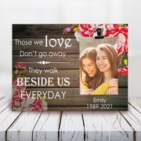 Verlust Eines Geliebten Menschen Geschenk Erinnerung 4x6 Foto, Personalisierung Foto Clip Frame, Trauer, Trauer von LovelyFamilyArtGift