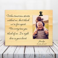 Verlust Eines Geliebten Menschen Geschenk Erinnerung 4x6 Foto, Personalisierung Foto Clip Frame, Trauer, Trauer von LovelyFamilyArtGift