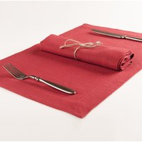 Rote Servietten Und Tischsets, Beerenrote Leinenservietten Leinen Tischset, Handgemachtes Geschenk, Tischdekoration Rote Servietten Und Tischsets, Beerenrote Leinenservietten Leinen Tischset, Handgemachtes Geschenk, Tischdekoration von LovelyHomeIdea