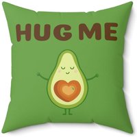 Hug Me Square Kissen von LovelyMangoBoutique