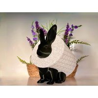 Bibi Toilettenpapierhalter Hase | Badezimmer Deko Klopapierhalter Wc Ersatzrollen Aufbewahrung Klopapierständer Ostern Geschenk Bibi Toilettenpapierhalter Hase | Badezimmer Deko Klopapierhalter Wc Ersatzrollen Aufbewahrung Klopapierständer Ostern Geschenk von LovelyMarta