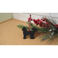 Cockapoo Holzanhänger, Hund Weihnachtsdekoration, Hundeliebhaber Geschenk, Pudel Weihnachtsgeschenkidee, Weihnachtsgeschenk von LovelyPerfectStyle