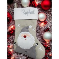 Nikolausstiefel/Weihnachtsstrümpfe Mit Deinem Wunschnamen Bestickt, Santa, Personalisiert, Xmas, Weihnachten, Nikolaus Nikolausstiefel/Weihnachtsstrümpfe Mit Deinem Wunschnamen Bestickt, Santa, Personalisiert, Xmas, Weihnachten, Nikolaus von LovelyPresentsShop