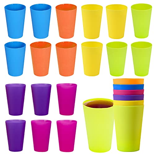 Lovesmile 24 Stück Plastikbecher Kinder, 250 ml Trinkbecher Plastik, 6 Farben Becher Kinder, Plastikbecher Mehrweg, Kunststoffbecher Geeignet für Geburtstage Versammlungen Picknicks Küche Partys Lovesmile 24 Stück Plastikbecher Kinder, 250 ml Trinkbecher Plastik, 6 Farben Becher Kinder, Plastikbecher Mehrweg, Kunststoffbecher Geeignet für Geburtstage Versammlungen Picknicks Küche Partys von Lovesmile