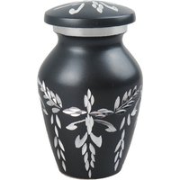 Miniatur-Schiefer-Grau Und Silber-Weinlese-Andenken-Urne Für Beerdigung Gedenk-Asche Cremains von LovetoTreasure