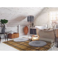 Bisancium Walls Linoleum Teppich, Braune Vinyl Bodenmatte, Bronze Holz Matte, Pvc Vinylboden, Vinylteppiche Und Matten von LovftWave