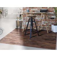 Brauner Holzboden Linoleum Teppich, Vinyl Bronze Matte, Holz Bodenmatte, Badematte, Dekorative Vinylteppiche Und Matten von LovftWave