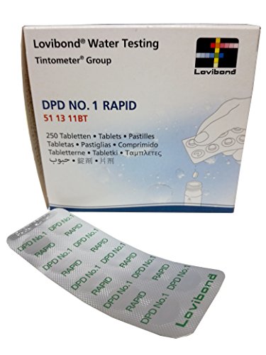 Lovibond DPD No 1 Rapid Dissolve Tablets. 250 Tablets von Lovibond