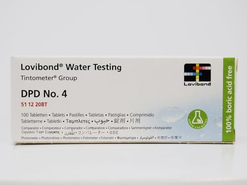 Lovibond DPD No 4 Tablets. 100 Box von Lovibond