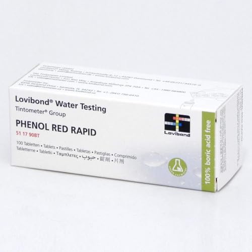 Lovibond Tab Phenol Red Rapid 100 UN Mehrfarbig von Lovibond