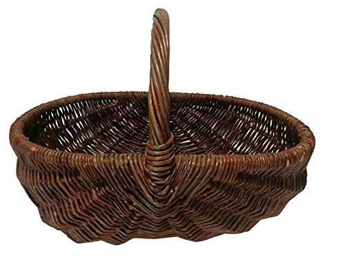 Pilzkorb Weide Groß Pflanzkorb 56 cm von LovinBirds