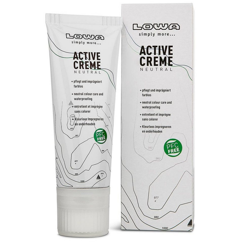 Lowa LOWA Wachspflege Active Creme 75 ml FARBLOS Schuhcreme von Lowa