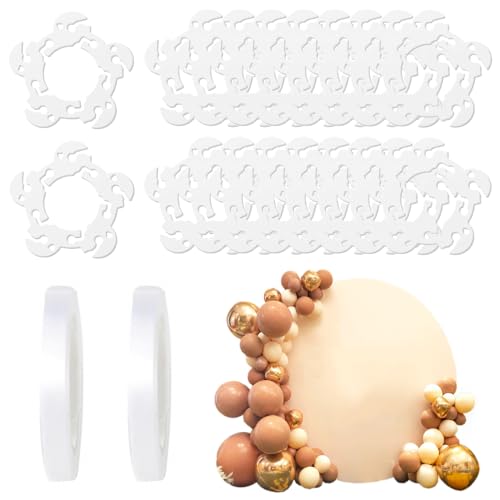 Lowats Ballon Blumen Clip 100 Stück Blumen Form Ballon Clip Ballon Styling Clips Ballon Girlande Verbinder Luftballon Clips Set Ballonstil Ballon Schnalle Luftballon Klemmen mit 2 Rollen Ballonband Lowats Ballon Blumen Clip 100 Stück Blumen Form Ballon Clip Ballon Styling Clips Ballon Girlande Verbinder Luftballon Clips Set Ballonstil Ballon Schnalle Luftballon Klemmen mit 2 Rollen Ballonband von Lowats