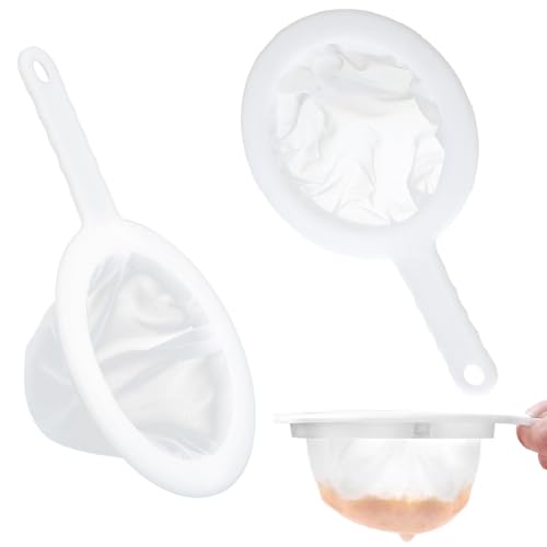 Lowats Feines Sieb mit Griff 2 Stück Fine Mesh Filter 200/450 Mesh Küche Netzsieb Nylon Sieb mit Griff Sieb Filter Ultrafeines Trichterfilter Filter Siebe Kunststoff Sieb Filter Passiersieb Handsieb Lowats Feines Sieb mit Griff 2 Stück Fine Mesh Filter 200/450 Mesh Küche Netzsieb Nylon Sieb mit Griff Sieb Filter Ultrafeines Trichterfilter Filter Siebe Kunststoff Sieb Filter Passiersieb Handsieb von Lowats