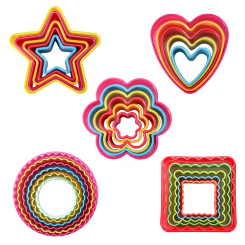 Lowats Keks Ausstechform 27 Stück Plätzchen Ausstecher Kunststoff Ausstechformen Set Fondant Ausstecher Cookie Fondant Plätzchen Ausstecher Kunststoff Keksausstecher Ausstechformen Ausstecher Set Lowats Keks Ausstechform 27 Stück Plätzchen Ausstecher Kunststoff Ausstechformen Set Fondant Ausstecher Cookie Fondant Plätzchen Ausstecher Kunststoff Keksausstecher Ausstechformen Ausstecher Set von Lowats