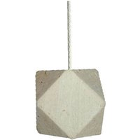40mm Naturholz Hexagon Perle Light Pull Mit Kordel & Verbinder von LowgyLightPulls