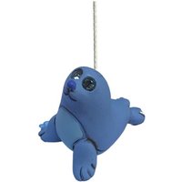 Mini Lila Robbe Zieher Mit Kordel & Verbinder von LowgyLightPulls