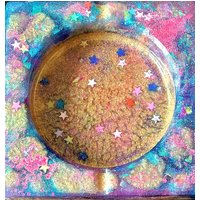 Galaxy Tablett Handgemachter Resin Aschenbecher von LowkiCollective