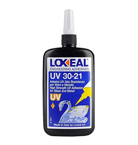 Loxeal Aufkleber Härter UV 30 – 21 50 ml für Glas, Kristalle. von Loxeal