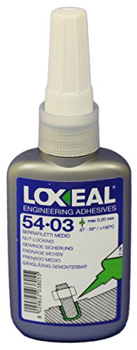 Loxeal 54-03-050 Schraubensicherung 50 ml mittelfest von Loxeal