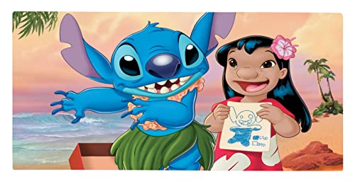 Loyebohu Anime Characters Lilo Handtuch Stitch Handtuch (E) von Loyebohu