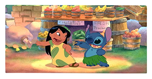 Loyebohu Anime Characters Lilo Handtuch Stitch Handtuch (K) von Loyebohu