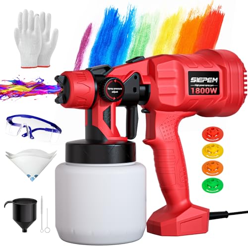 LOZLTX 2025 Pro Farbsprüher 【3s Clean-0 Clogs】【38000 U/min Höchste Effizienz】Farbsprüher für Wände und Decken mit Mehrzweckdüse für jede Oberfläche, DIY-Projekte Gebetspistole LOZLTX 2025 Pro Farbsprüher 【3s Clean-0 Clogs】【38000 U/min Höchste Effizienz】Farbsprüher für Wände und Decken mit Mehrzweckdüse für jede Oberfläche, DIY-Projekte Gebetspistole von Lozltx