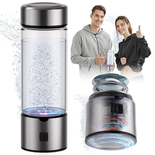 LOZLTX Next-Gen Wasserstoff Wasserflasche 【SPE-Technologie der zweiten Generation】【2025 Innovation IHSA-Zertifiziertes H₂/O₂-Trennsystem】Hydrogen Water Bottle Mit TOP SPE PEM-Technik von Lozltx