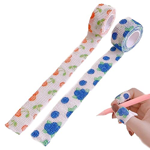 Lpitoy 2er-Pack Selbstklebende Bandagen, Elastische, Atmungsaktive, Selbsthaftende Bandagen Für Finger, Sportliche Kohäsive Bandagen Für Erste Hilfe, Sportverletzungen Und Schutz Lpitoy 2er-Pack Selbstklebende Bandagen, Elastische, Atmungsaktive, Selbsthaftende Bandagen Für Finger, Sportliche Kohäsive Bandagen Für Erste Hilfe, Sportverletzungen Und Schutz von Lpitoy