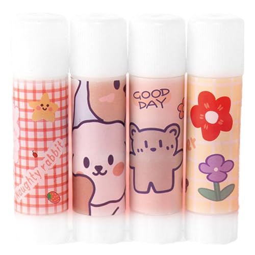 Lpitoy 4 Stück Süße Klebestifte Kawaii Briefpapier Bindewerkzeug Schule Bürobedarf Kunstkleber Und Pasten Klebestifte Lpitoy 4 Stück Süße Klebestifte Kawaii Briefpapier Bindewerkzeug Schule Bürobedarf Kunstkleber Und Pasten Klebestifte von Lpitoy