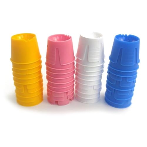 Lpitoy 40 Teile/Satz Dental Mischen Schüssel Gips Kleine Kunststoff Mischen Boxen Zahnmedizin Zubehör Labor Materialien Bunte von Lpitoy