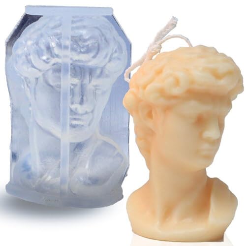 Lpitoy David-Kerzen-silikonform, 3D-David-Portrait-harzform, Körper-Torso-kerzenform Für Gipsherstellung, Epoxidharz, DIY-Handwerk, Selbstgemachte Seifenstatue Lpitoy David-Kerzen-silikonform, 3D-David-Portrait-harzform, Körper-Torso-kerzenform Für Gipsherstellung, Epoxidharz, DIY-Handwerk, Selbstgemachte Seifenstatue von Lpitoy