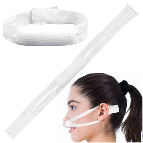 Lpitoy Nasenverbandhalter 2 Stück, Externer Nasennetz-wundverband Nach Der Operation, Elastische Nasenpolsterhalter Mit Baumwollkern Lpitoy Nasenverbandhalter 2 Stück, Externer Nasennetz-wundverband Nach Der Operation, Elastische Nasenpolsterhalter Mit Baumwollkern von Lpitoy