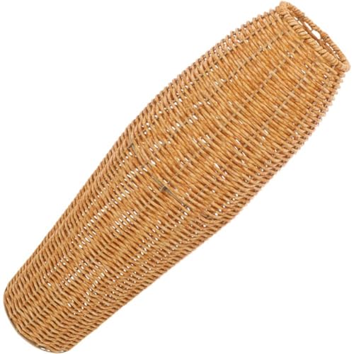 Lpitoy Rattan-geflochtene Blumenvase, Rustikale Blumenarrangement-behälter, Bodenvase, Dekorative Bodenvase Aus Weidengeflecht Für Zuhause, Balkon, Gartendekoration von Lpitoy