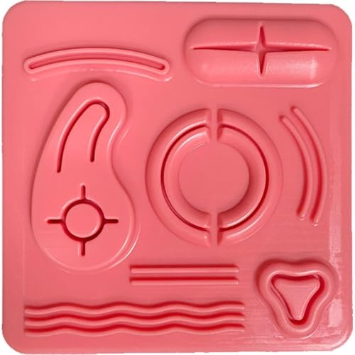 Lpitoy Silikon-laparoskopie-nahtsimulationspad, 3D-wundnahtmodul Für Die Praxis Der Laparoskopischen Chirurgie, Silikon-laparoskopie-simulationsnahtmodell Lpitoy Silikon-laparoskopie-nahtsimulationspad, 3D-wundnahtmodul Für Die Praxis Der Laparoskopischen Chirurgie, Silikon-laparoskopie-simulationsnahtmodell von Lpitoy