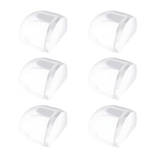 6 Stück Türstopper Boden Selbstklebend, Transparente Halbrund Türpuffer Boden Wandpuffer Einfache Montage Ohne Bohren zum Kleben für Alle Hartböden Geeignet zum Schutz von Wand und Möbeln 6 Stück Türstopper Boden Selbstklebend, Transparente Halbrund Türpuffer Boden Wandpuffer Einfache Montage Ohne Bohren zum Kleben für Alle Hartböden Geeignet zum Schutz von Wand und Möbeln von Lpolkvemelh