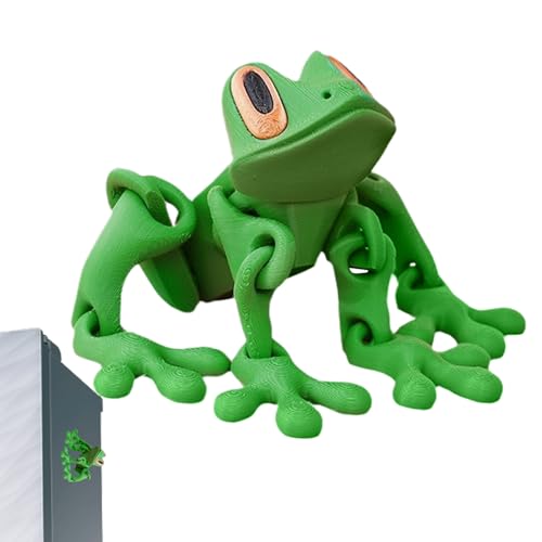 Bedruckter Froschs Mit Mehreren Gelenken, 3D Druck Simulations Froschs Kühlschrankmagnet Flexible Gelenk Frog Ornamente, Niedliche Frog Kühlschrankmagnete Für Heimdekoration, Kühlschränke Bedruckter Froschs Mit Mehreren Gelenken, 3D Druck Simulations Froschs Kühlschrankmagnet Flexible Gelenk Frog Ornamente, Niedliche Frog Kühlschrankmagnete Für Heimdekoration, Kühlschränke von Lpoppcx