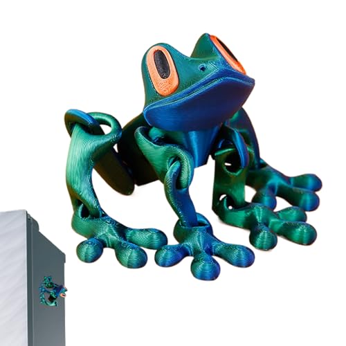 Bedruckter Froschs Mit Mehreren Gelenken, 3D Druck Simulations Froschs Kühlschrankmagnet Flexible Gelenk Frog Ornamente, Niedliche Frog Kühlschrankmagnete Für Heimdekoration, Kühlschränke Bedruckter Froschs Mit Mehreren Gelenken, 3D Druck Simulations Froschs Kühlschrankmagnet Flexible Gelenk Frog Ornamente, Niedliche Frog Kühlschrankmagnete Für Heimdekoration, Kühlschränke von Lpoppcx