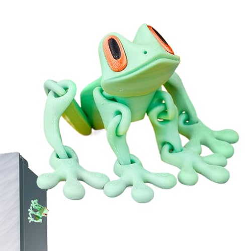 Bedruckter Froschs Mit Mehreren Gelenken, 3D Druck Simulations Froschs Kühlschrankmagnet Flexible Gelenk Frog Ornamente, Niedliche Frog Kühlschrankmagnete Für Heimdekoration, Kühlschränke Bedruckter Froschs Mit Mehreren Gelenken, 3D Druck Simulations Froschs Kühlschrankmagnet Flexible Gelenk Frog Ornamente, Niedliche Frog Kühlschrankmagnete Für Heimdekoration, Kühlschränke von Lpoppcx